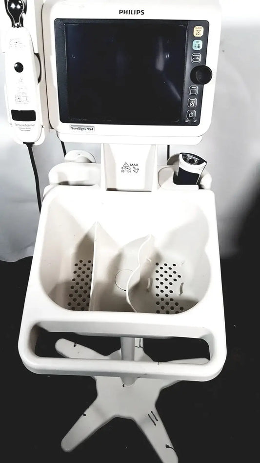 Reuse Medical Philips SureSigns VS4 Patient Monitor WIth Exergen Temporal Scanner & Stand Patient Monitors, second-hand product photo 1