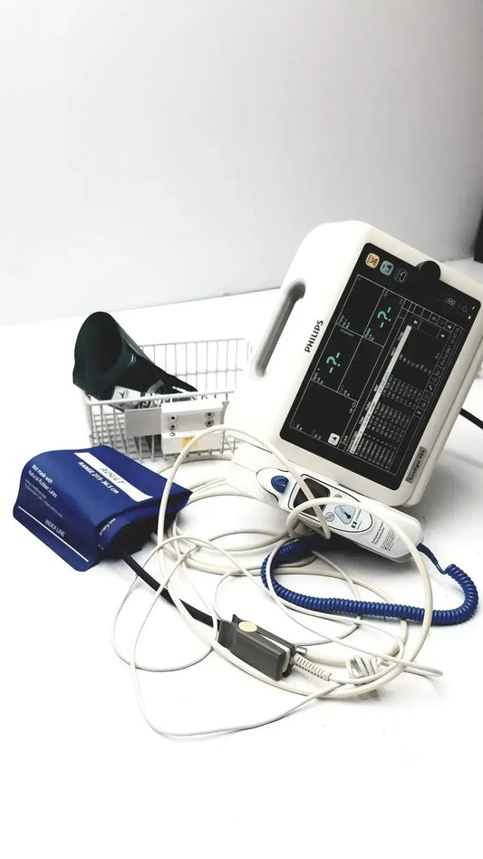Reuse Medical Philips SureSigns VS4 Vital Signs 863283 Monitor With Accessories Patient Monitors, second-hand product photo 1