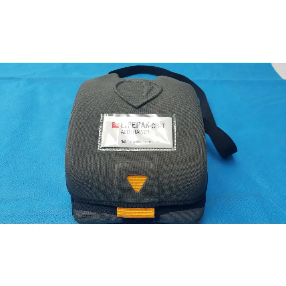Physio Control LIFEPAK CR-T AED Trainer Defibrillator With Bag P/N 3201508-008 - AED trainer defibrillator