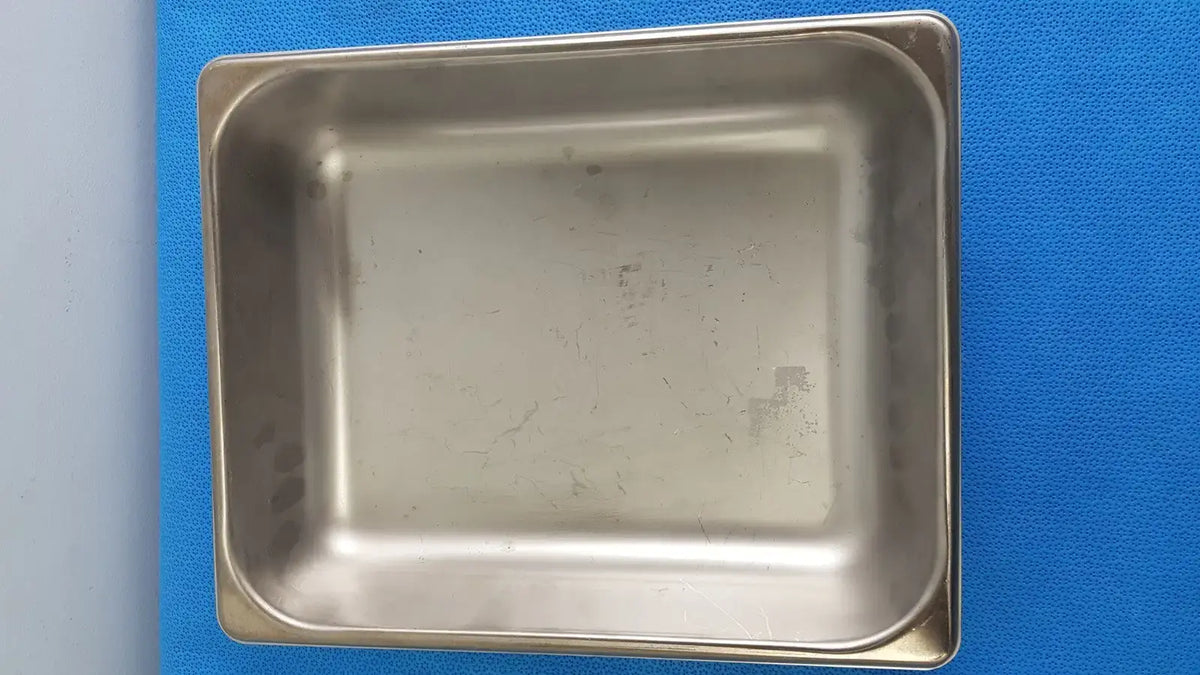 Reuse Medical Polar Ware Stainless Steel Medical Sterilization Soaking Tray Sterilization Trays & Cases, second-hand product photo 1