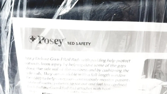 Posey Bed Safety 5605 Deluxe Guardrail Pad, 15 in x 72 in Guardrail Pad, new product photo 2