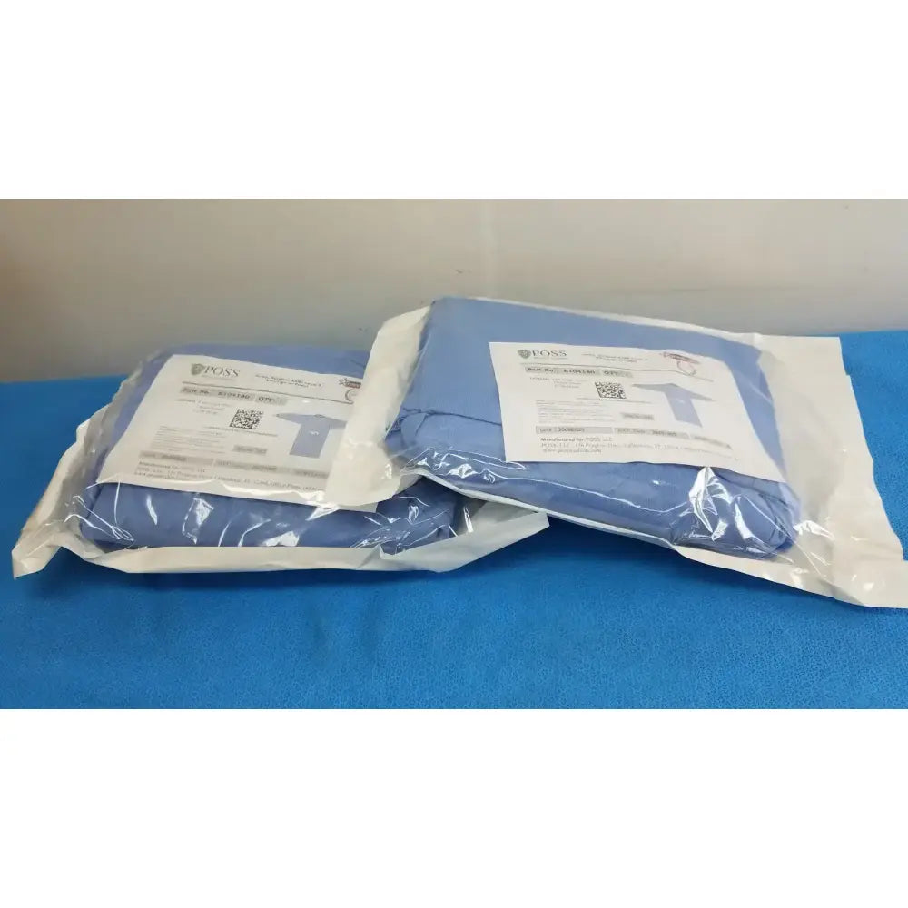 Poss Medical Supplies E104180 AAMI Level 4 Surgical Gown, XX-Large - Lot of 2 Surgical Gown, new product photo 7