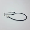 Professional Dual Head Student Doctor Nurse Classical Stethoscope Black