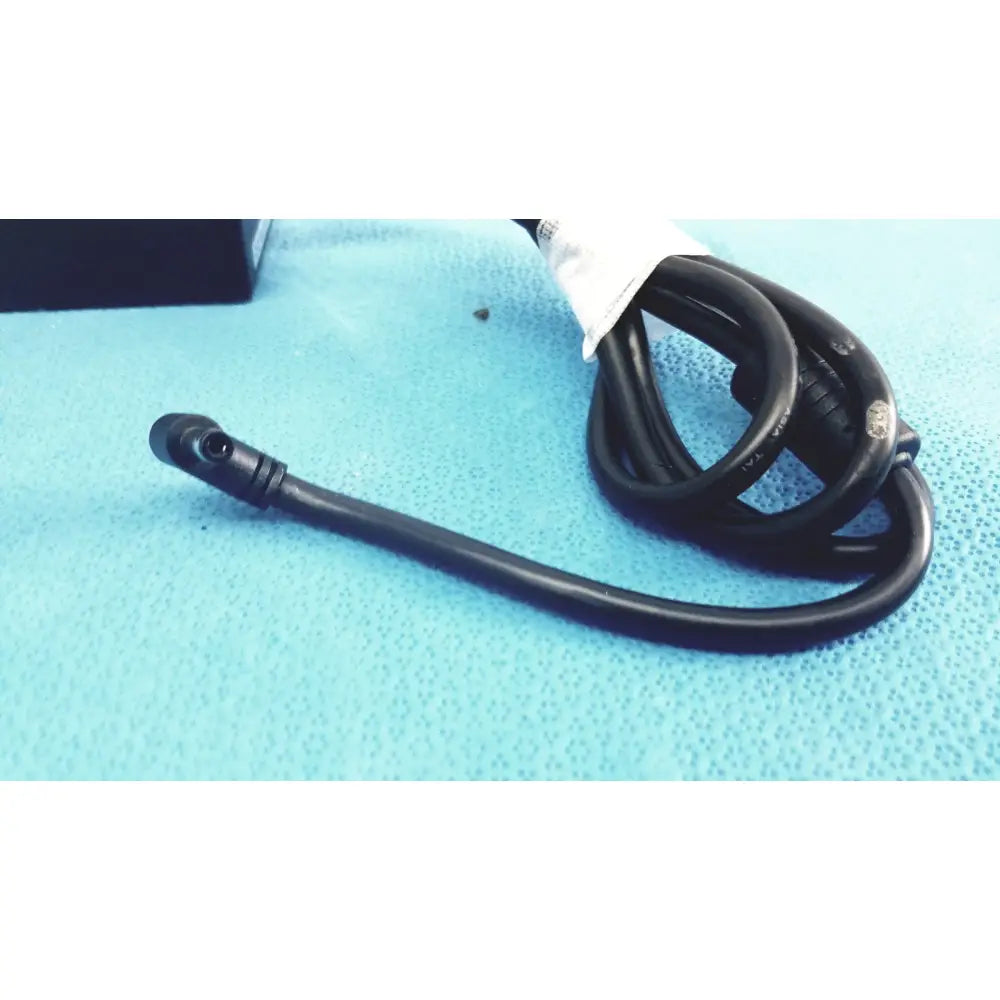 Black coiled power cord with molded connector end for protek power model pmp60-12-b16 ac adaptor