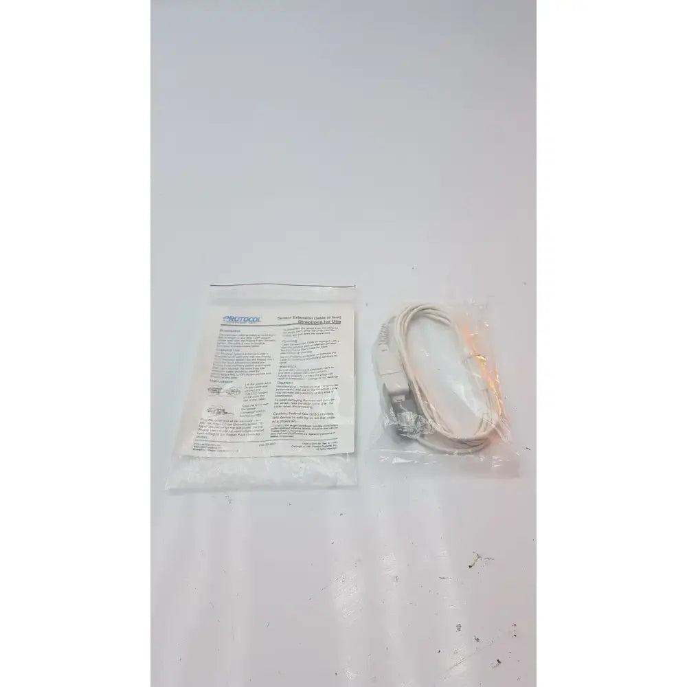 Protocol 8 Foot Pulse Oximeter Sensor Extension Cable, 010-0051-00 Pulse Oximeter Extension Cable, second-hand product photo 3