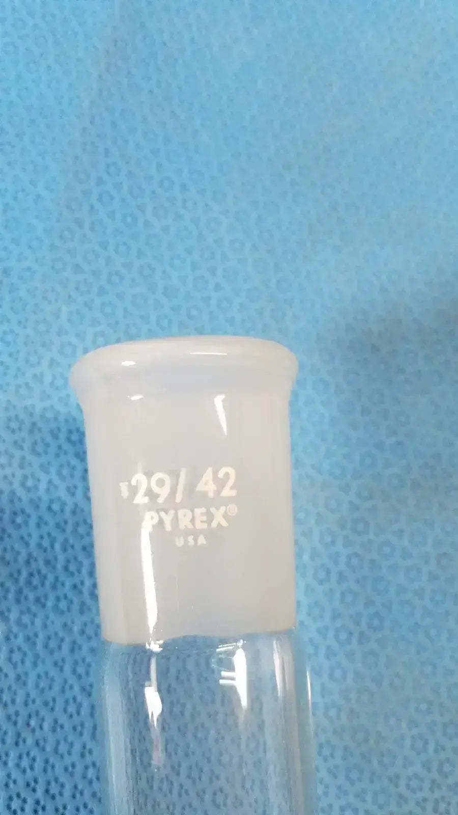 PYREX 29/42 Ground Joint Corning Laboratory Glassware Outer Joint Only Laboratory Glassware Component, second-hand product photo 4