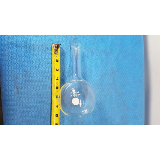 Reuse Medical PYREX 500mL Single Neck Round Bottom Boiling Flask Lab Glassware Centrifuge Tubes, second-hand product photo 1