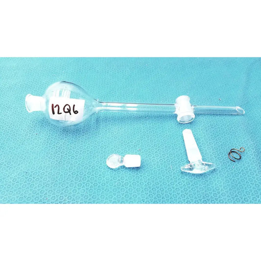 Reuse Medical Pyrex 60mL Separating Funnel – Long Stem, PTFE Key, Borosilicate Glass Other Medical & Lab Glassware, second-hand product photo 1