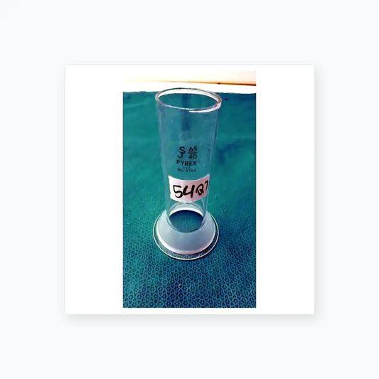 Pyrex / Corning Pyrex 65/40 Ground Joint Socket Only | Corning Lab Glassware USA Laboratory Glassware Part, second-hand product photo 2