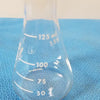 PYREX Erlenmeyer Flask, 125 mL, Glass, Narrow Mouth, Plain