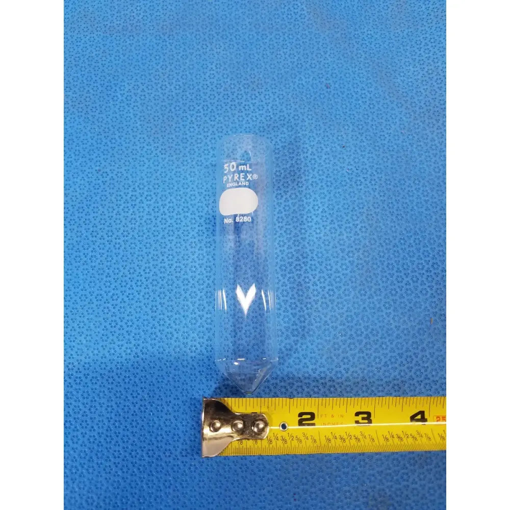 Pyrex Glass 50 mL Centrifuge Tube – Round Bottom Laboratory Glassware Centrifuge Tube, second-hand product photo 4