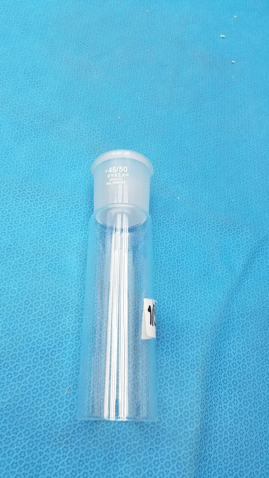 Reuse Medical PYREX Ground Glass Joint 45/50 Outer Joint – Borosilicate Lab Glassware Lab Flasks, second-hand product photo 1
