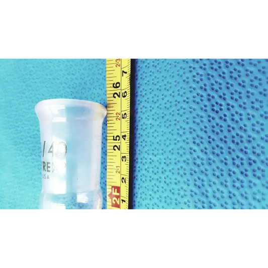 PYREX Jacketed Liebig Condenser – West-Style Glass Distillation Labware Laboratory Condenser, second-hand product photo 2