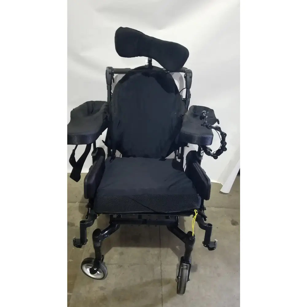 Reuse Medical Equipment Quickie IRIS Tilt Wheelchair w/ Headrest & Comfort Seating Mobility Chair Wheelchairs, second-hand product photo 12