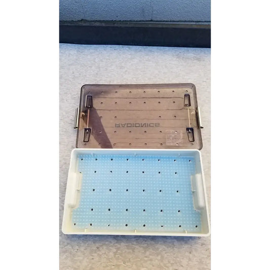 Reuse Medical Radionics Surgical Sterlization Case Tray Sterilization Trays & Cases, second-hand product photo 1