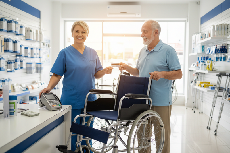 Fast payment for sold medical equipment