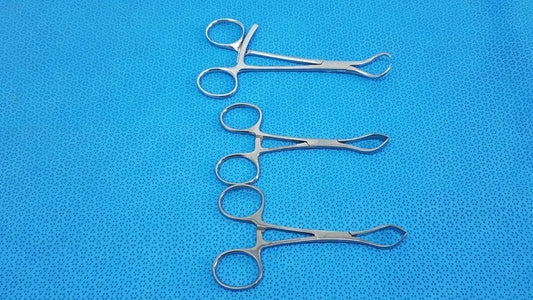 Centurion Pakistan Reduction Forceps with Points 399.07 Lot of 3 – Surgical Stainless Orthopedic Reduction Forceps, second-hand product photo 2