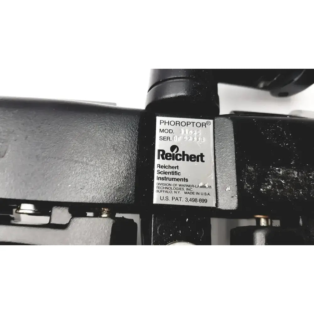 Reichert 11625 Minus Cylinder Phoropter Refracting Instrument - Has Some Damage Phoropter, as-is (for parts) product photo 15