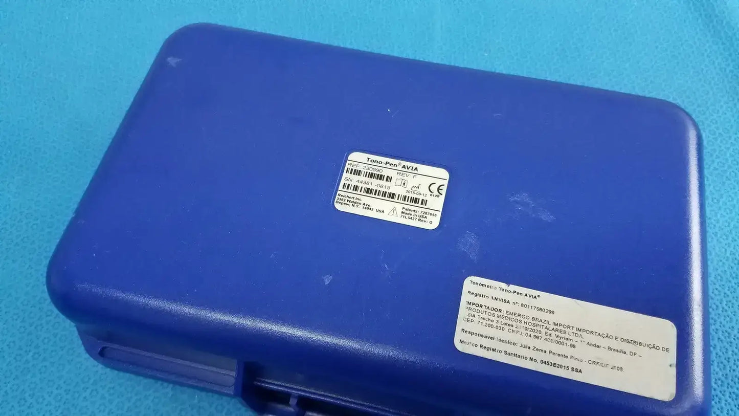 Reichert 230590 Tono Pen AVIA Handheld Tonometer with Case Handheld Tonometer, as-is (for parts) product photo 11