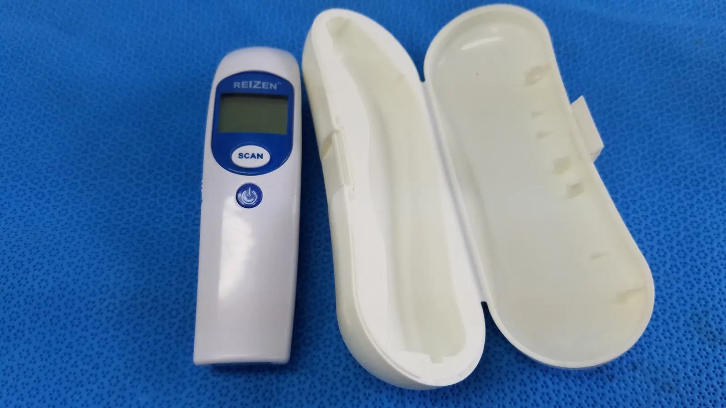 Reuse Medical REIZEN FT-F31 Non-Contact Infrared Thermometer with Hard Case Other Medical & Lab Equipment, second-hand product photo 1