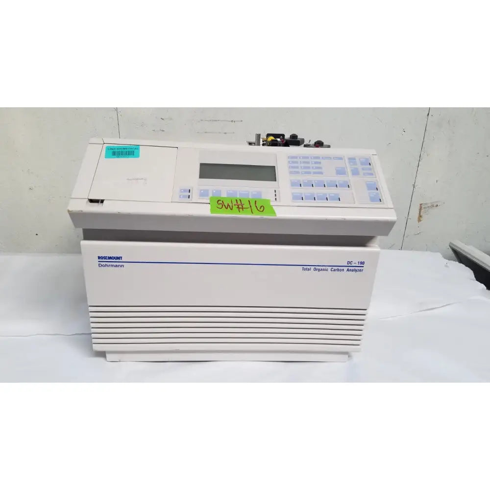 Reuse Medical Rosemount Dohrman Total Organic Carbon Analyzer DC‑190 TOC Other Medical & Lab Equipment, as-is (for parts) product photo 1
