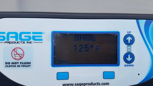 Sage Products 7938 Comfort Personal Cleansing Warmer Comfort Personal Cleansing Warmer, as-is (for parts) product photo 2