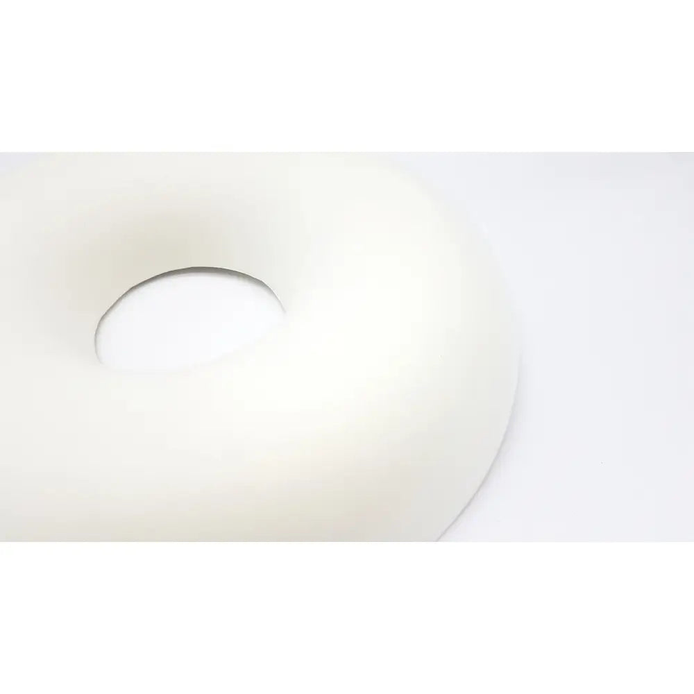 White donut-shaped memory foam seat cushion sammons preston aa3940 ring cushion soft and comfortable white