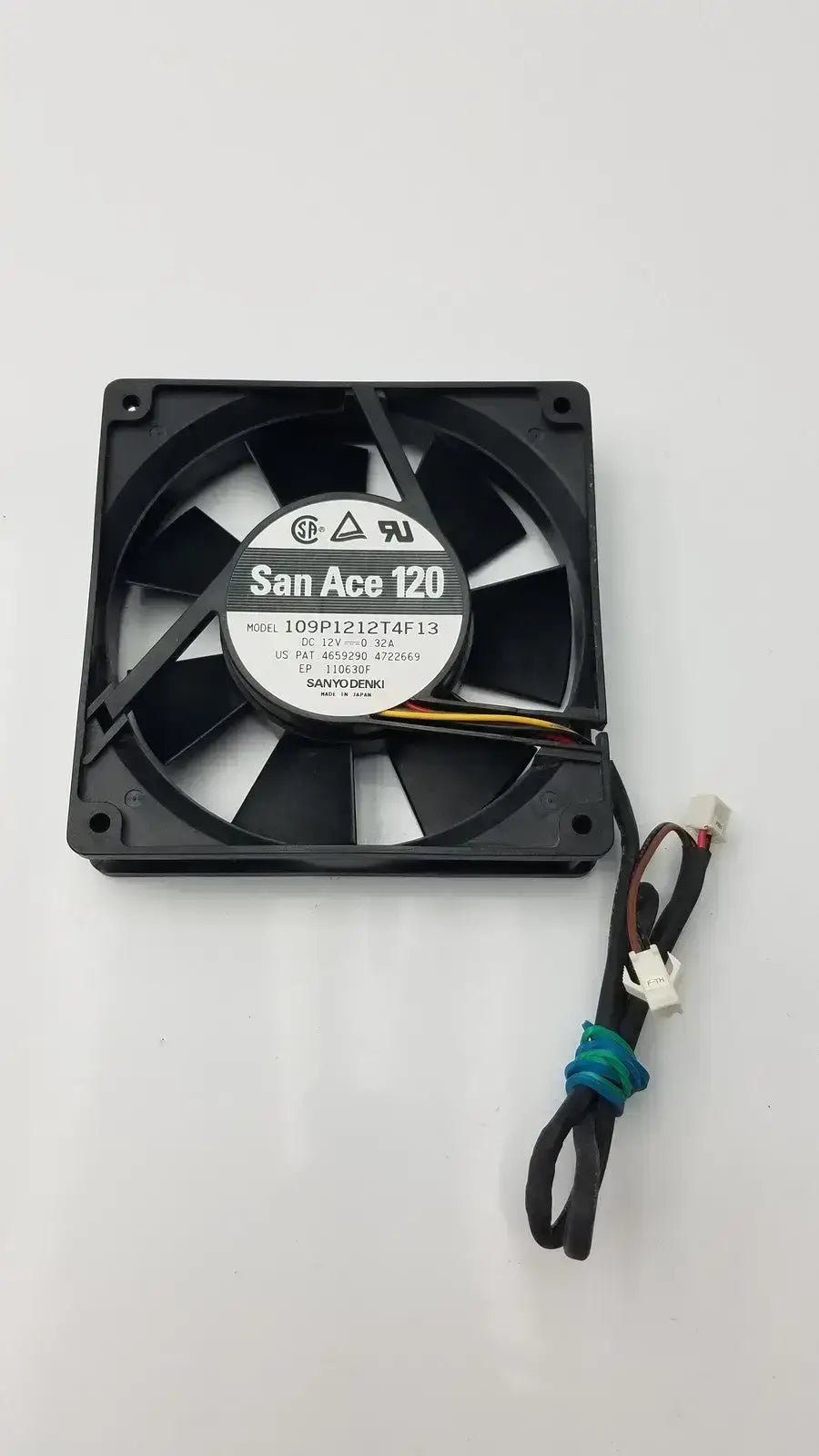 San Ace 120 Model 109P1212TAF13 DC Axial Fan, second-hand product photo 6