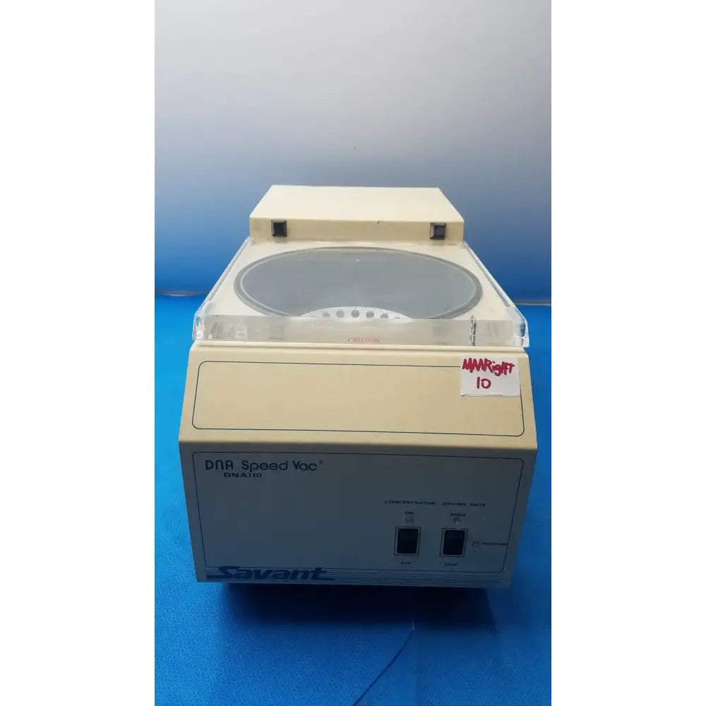 Reuse Medical Savant DNA110-9D160161-1G SpeedVac Concentrator for DNA/RNA Samples Other Medical & Lab Equipment, second-hand product photo 1