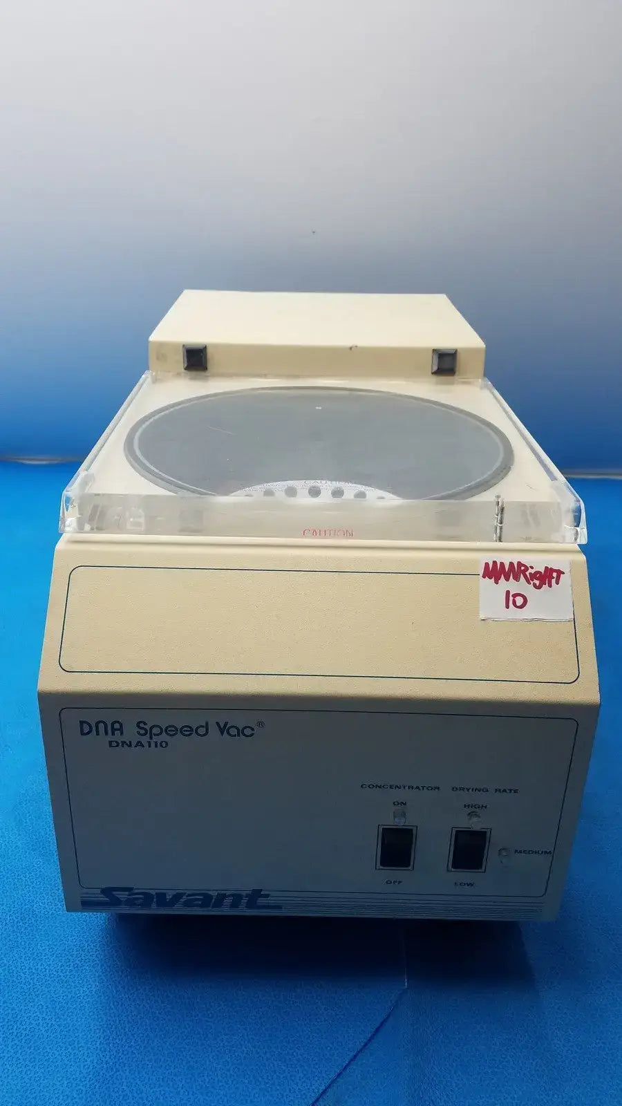 Reuse Medical Savant DNA110-9D160161-1G SpeedVac Concentrator for DNA/RNA Samples Other Medical & Lab Equipment, second-hand product photo 1
