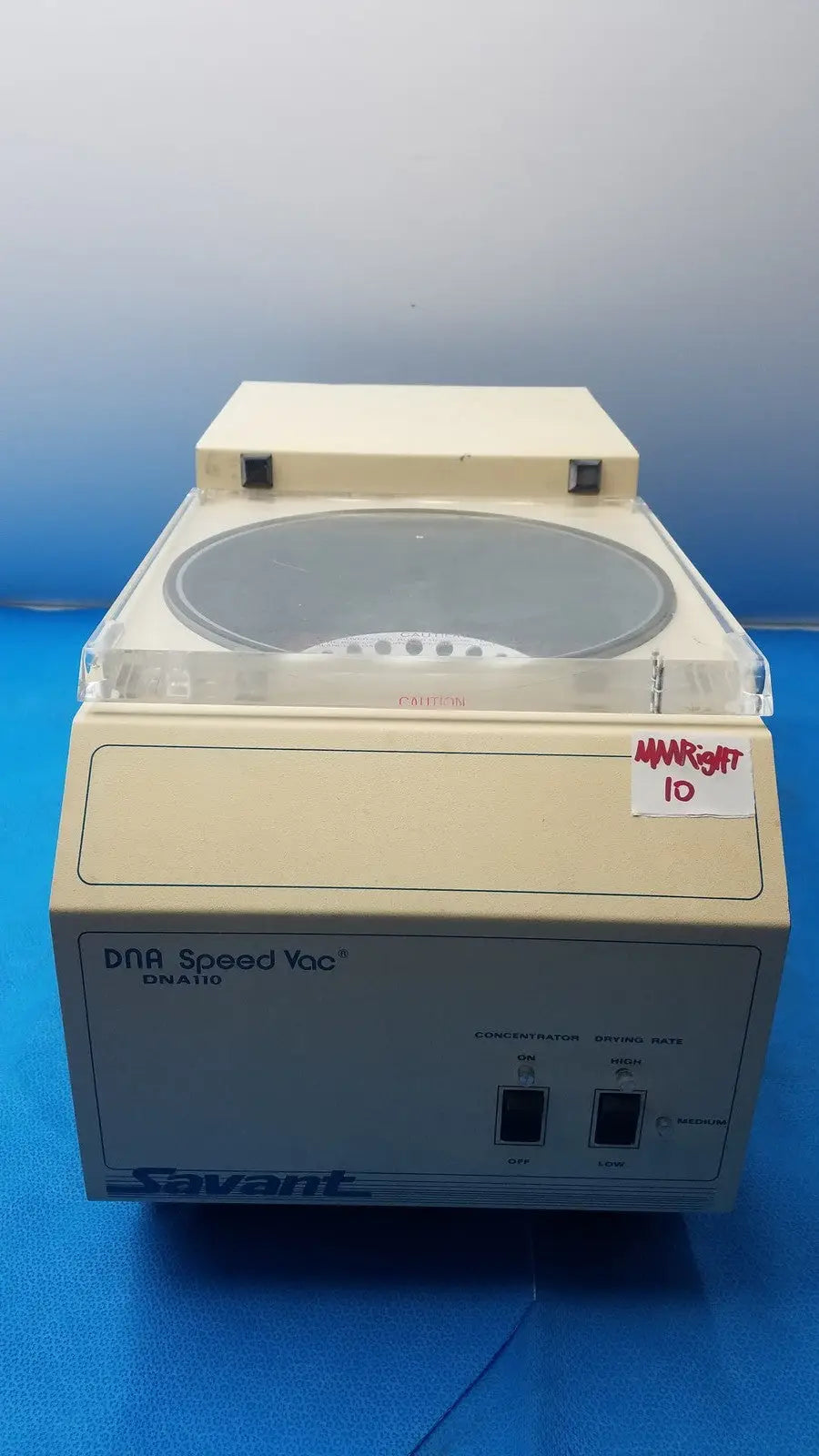 Reuse Medical Savant DNA110-9D160161-1G SpeedVac Concentrator for DNA/RNA Samples Other Medical & Lab Equipment, second-hand product photo 1