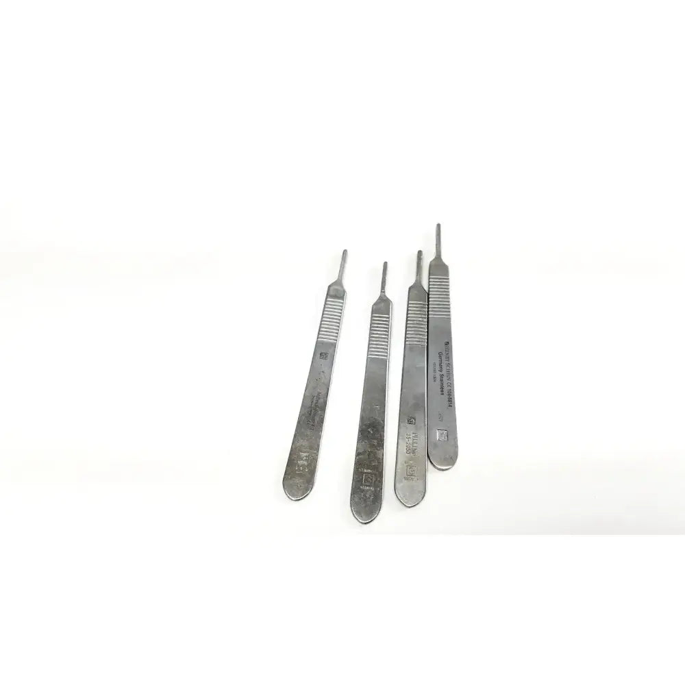 Reuse Medical Scalpel Blade Handles Miltex, Henry Schein, Mueller Stainless Surgical & Orthopedic Instruments, second-hand product photo 1