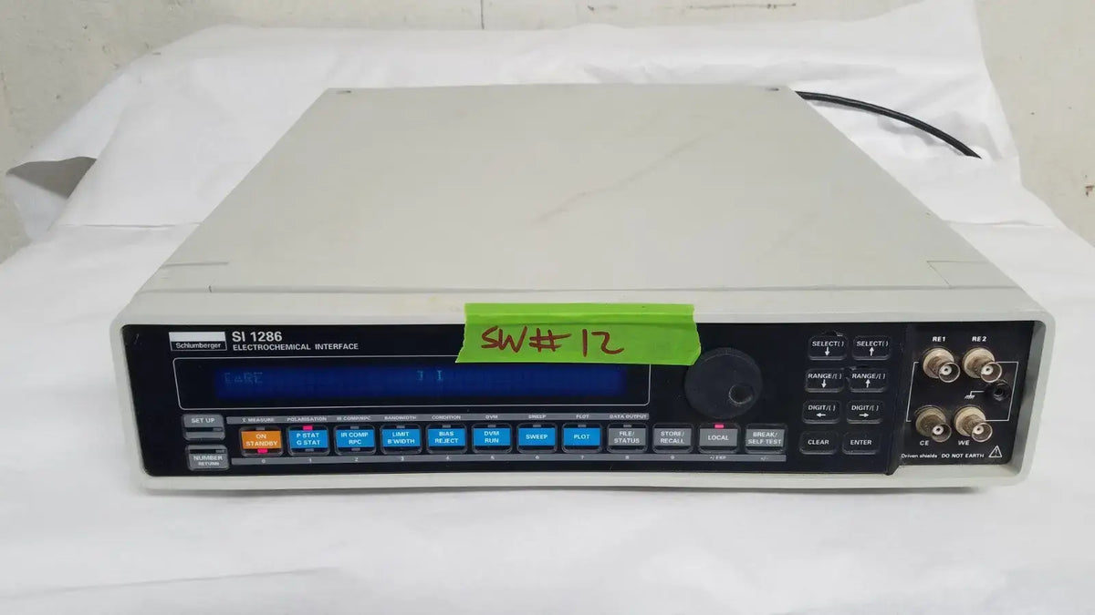 Reuse Medical Schlumberger Potentiostat Electrochemical Interface Model SI 1286 Other Medical & Lab Equipment, second-hand product photo 1