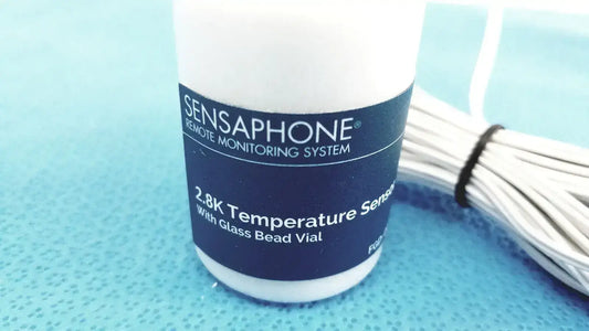 Sensaphone 2.8K Temperature Sensor with Glass Bead Vial - FGD-0107 Temperature Sensor, second-hand product photo 2
