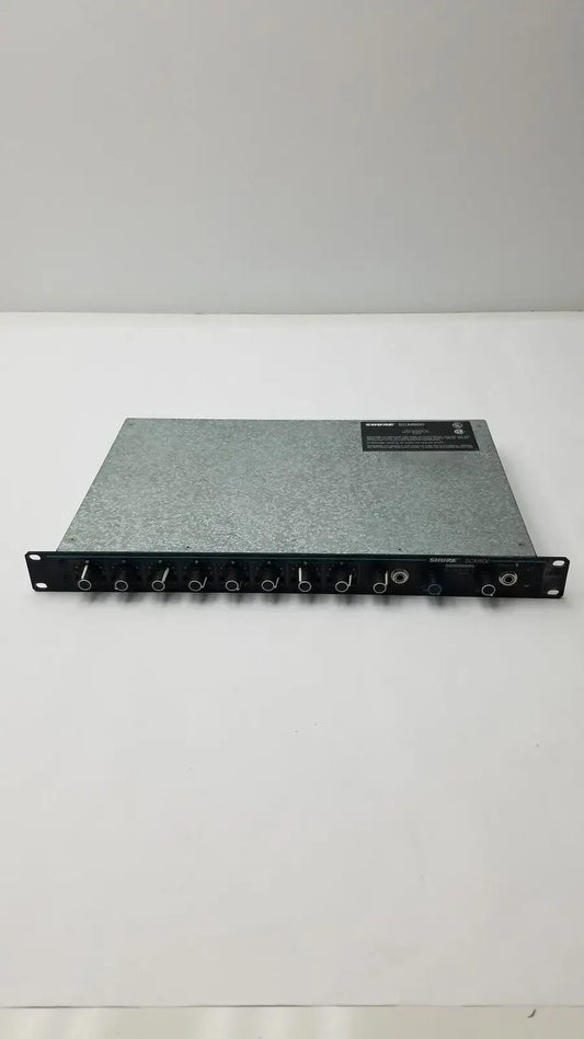 Reuse Medical Shure SCM800 Rackmount Professional 8 Channel Microphone Mixer Live & Studio Mixers, second-hand product photo 1