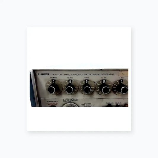 Singer Gersch FM10C Frequency Meter/Signal Generator Frequency Meter/Signal Generator, second-hand product photo 2