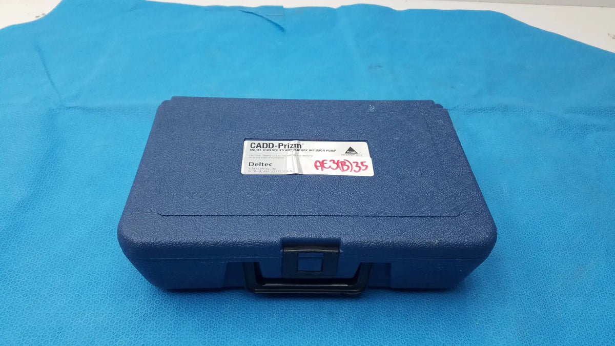 Smiths Medical 6100 Cadd Prizm Ambulatory Infusion Pump With Case Ambulatory Infusion Pump, second-hand product photo 14