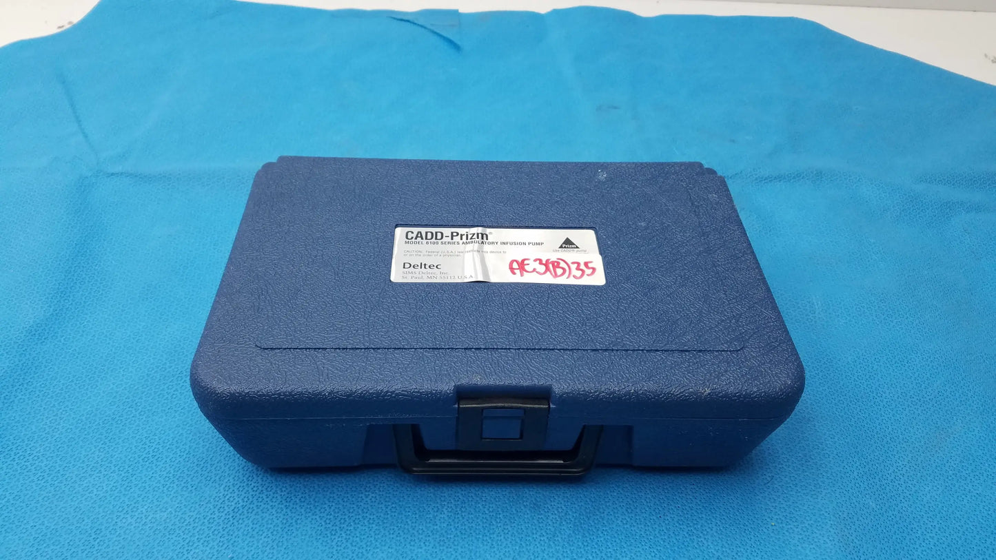 Smiths Medical 6100 Cadd Prizm Ambulatory Infusion Pump With Case Ambulatory Infusion Pump, second-hand product photo 14