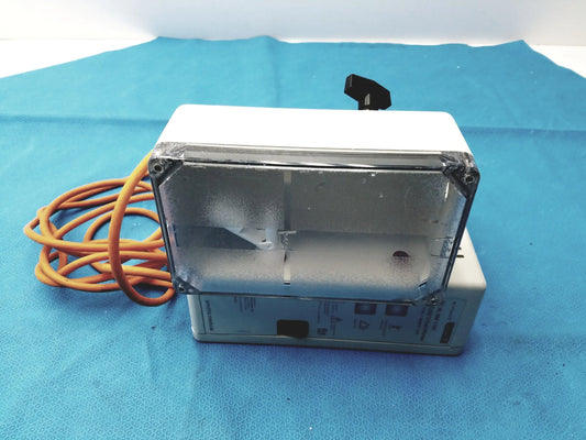 Smiths medical HL-390 level 1 hotline 3 white medical equipment fluid warmer with transparent panel and orange coiled cable