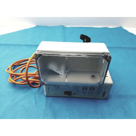 Smiths medical HL-390 level 1 hotline 3 white medical equipment fluid warmer with transparent panel and orange coiled cable