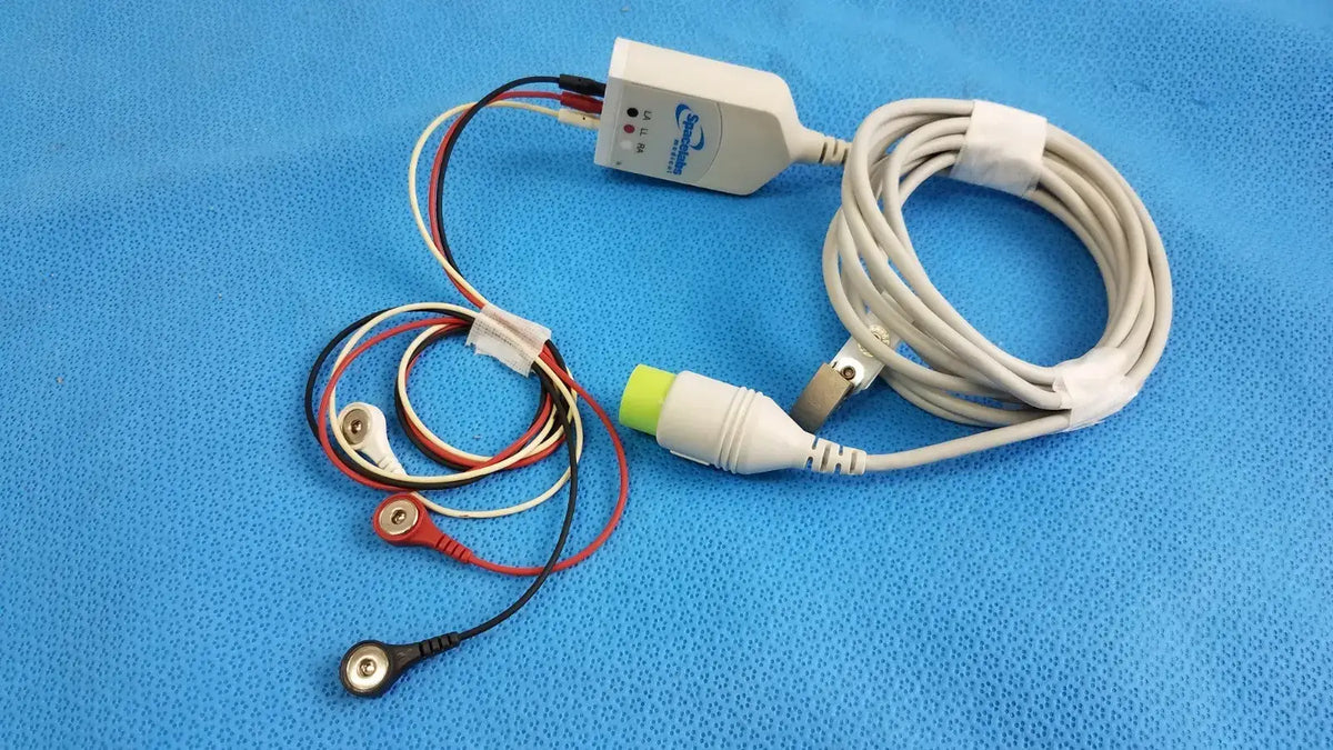 Reuse Medical Spacelabs ECG Cable 3-Lead – Patient Monitor Compatible Medical Cables & Cords, second-hand product photo 1