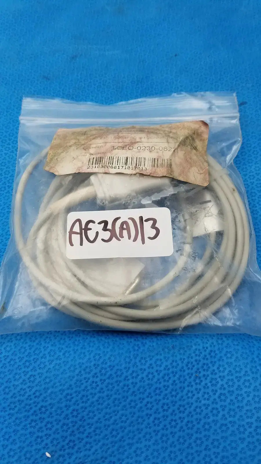 Reuse Medical SpO2 Extension Adapter Cable U710M-87 Compatible with M Tech Power Cables & Connectors, second-hand product photo 1