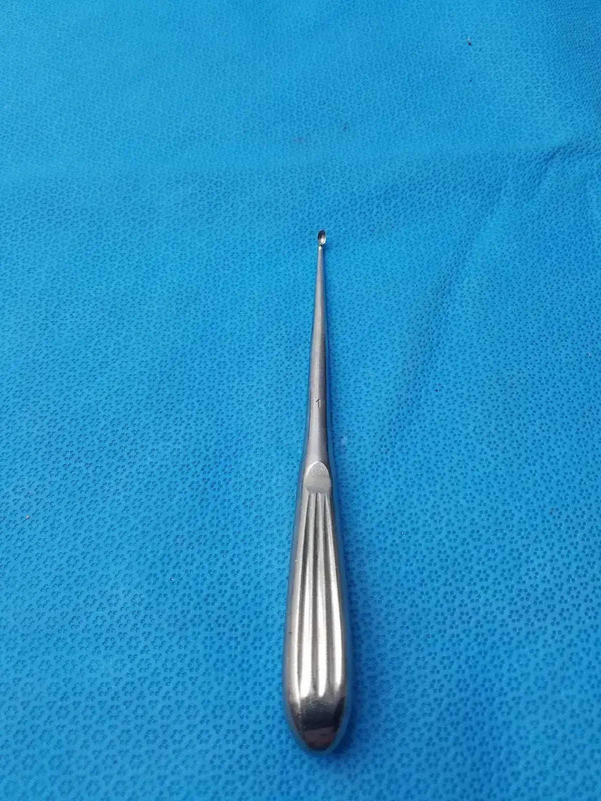 Generic Stainless Bone Curette Oval Cup Surgical Orthopedic Instruments Bone Curette, second-hand product photo 5