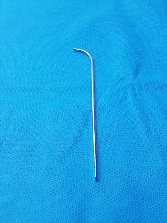 Unbranded Stainless Steel Curved Surgical Instrument Size 18 Surgical Instrument, second-hand product photo 2