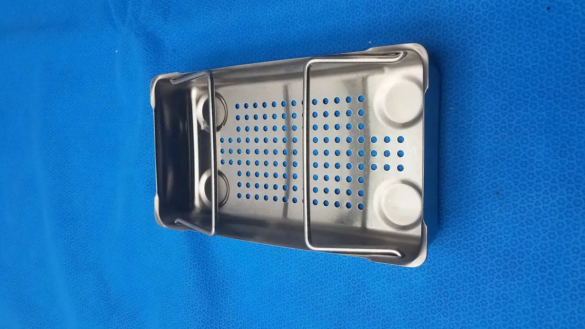 Unbranded Stainless Steel Sterilization Basket 9x5x1.75 in Mini Medical Instrument Tray Sterilization Basket, second-hand product photo 5
