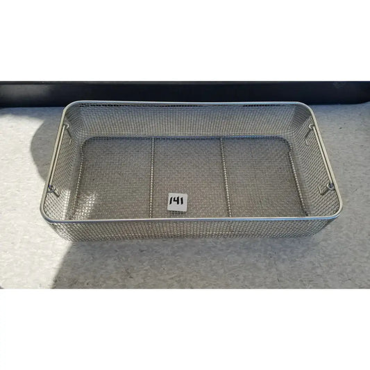 Reuse Medical Stainless Steel Sterilization Surgical Cases Basket Sterilization Trays & Cases, second-hand product photo 1