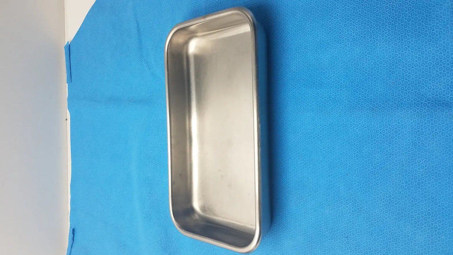 Unbranded Stainless Steel Surgical Sterilization Tray Container 5" x 8.75" Surgical Sterilization Tray, second-hand product photo 4