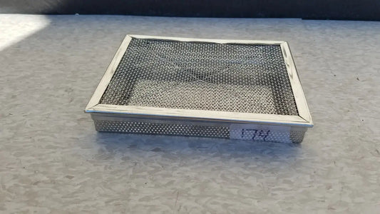 Reuse Medical Stainless Surgical instrument Box With Lid For Sterilization Sterilization Trays & Cases, second-hand product photo 1