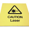 Step into the Laser Zone: Fun Wall Sign Ahead
