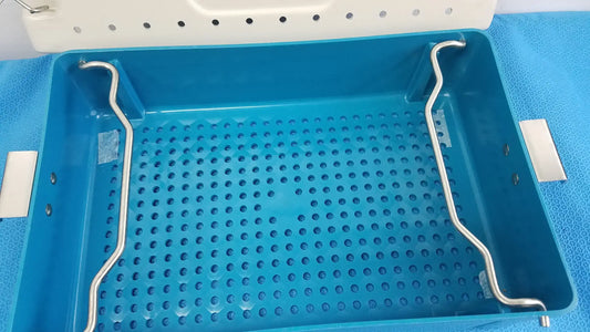 Reuse Medical Equipment Sterilization Storage Container With Lid Sterilization and Storage Container, second-hand product photo 2